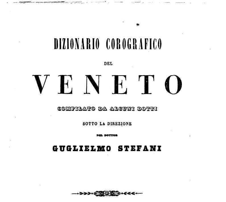 Nel 1853 il Veneto : 2,314,815 abitanti